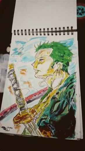zoro drawing #drawingandassemblingdemonslayer #animedrawing #art