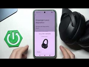 Cómo emparejar los auriculares SONY WH-XB900N con un dispositivo Android
