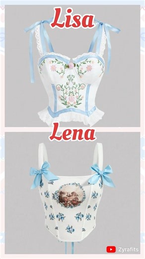 lisa or lena,🫰🥳lisa vs lena edits, aesthetic edits, outfit challenge, aesthetic outfit ideas,