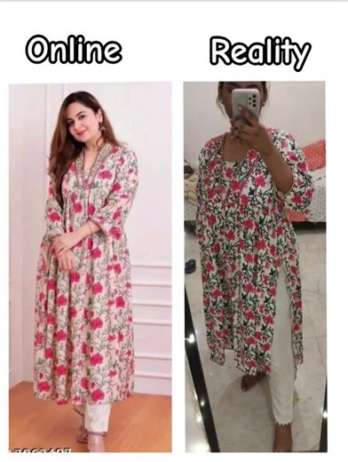 #meesho #naira kurti# online/reality # viral shorts video #