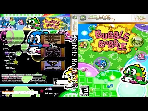 Bubble Bobble Neo! (2009) - Full Gameplay | XBOX 360 ARCADE | UHD | 4K |