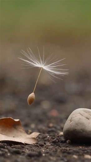 Watch a Dandelion Start Over 🌱✨ | The Magical Journey of a Tiny Seed! #Shorts