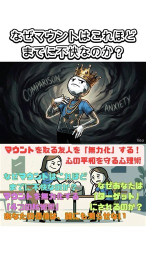 【現代人の悩み】マウントを取ってくる友人がいる #上司との付き合い方 #2ch #人付き合いの悩み #家庭問題 #悩み解決＃現代人の悩み事＃近所トラブル＃友達関係の悩み＃親戚付き合い＃ハラスメント