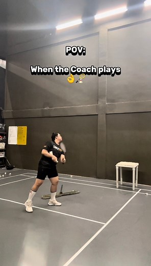 POV: When the coach loves playing as well 😁🏸 As a coach, it’s best if we get to spar with our players! It helps us keep our skills intact especially when we’re still competitive 😊🏸 Salute to all coaches who still love joining tournaments 💪 #BadmintonDigest #BadmintonDistrictAcademy #coach #player #badminton #fyp #reelsviralシfb | Badminton Digest