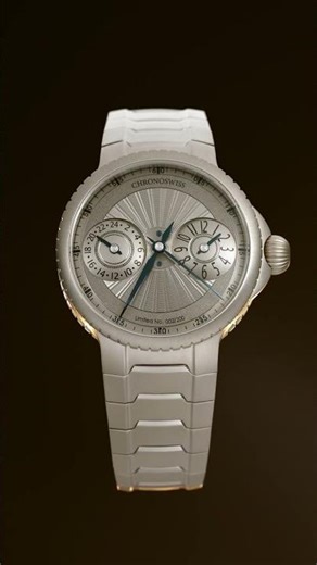 The Modern Travel Watch: PULSE GMT Silver Guilloche