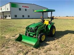 2020 John Deere 3043D MFWD Compact Tractor W/300E Loader | Agriculture