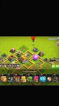 Unstoppable TH5 Spam Attack! 💣 #clashofclans #coc