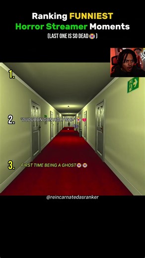 Ranking HILARIOUS Horror STREAMER Moments That Had Me Cackling💀 #horrorgaming #shorts
