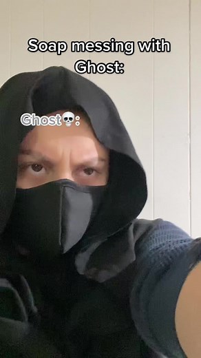 Ghost wondering why he liked that. #fyp #soapmactavish #mw2 #ghostmw2