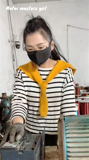 3-Phase 36 Slots Motor Rewinding Process #motor #electric #girl