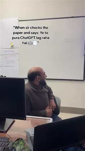 Sir Asher Reacts to ChatGPT Style Paper Check