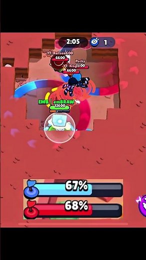 Hot Zone 1v3 X Triple Edgar (El Primo is Broken)😱😂