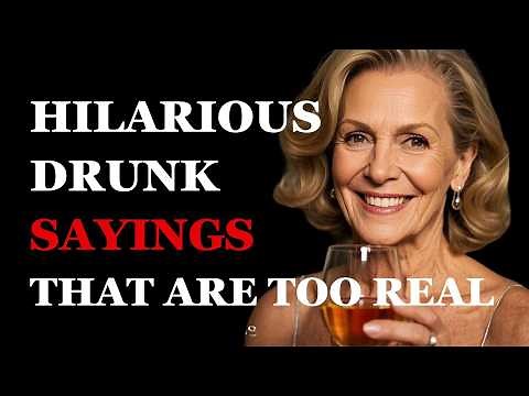 Drunk Wisdom at Its Finest – These Sayings Are Too Funny to Handle! | Fabulous Quotes