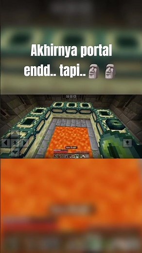 moment end Minecraft