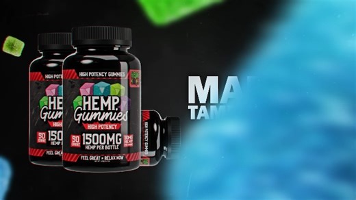 Watch Premium High Potency Hemp Gummies by Hemp Bombs on Amazon Live