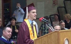 You'll Never Be Able to Shake This Valedictorian's Graduation Speech Off
