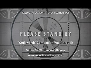 FALLOUT 4 (PS5) - "Codsworth" Companion Walkthrough