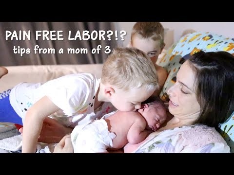 LABOR HACKS - COPING WITH PAIN for a CALM NATURAL CHILDBIRTH | mom of 3 | Bradley Method