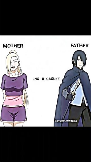 INO X SASUKE ❓ #sasuke #ino #inosuke #animeedit #anime #naruto #ytshorts #funny