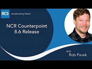 NCR Counterpoint 8.6 Release