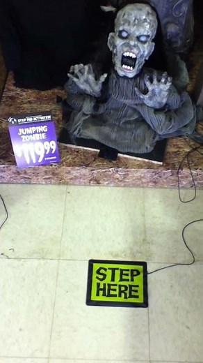 Spirit Halloween 2012 Jumping Zombie