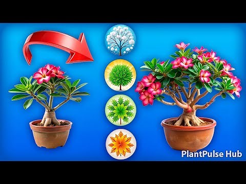 7 Easy Steps to Make Your Adenium Bloom All Season! | PlantPulse Hub