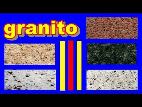 Tabela de Cores Granitos - Tipos de granitos