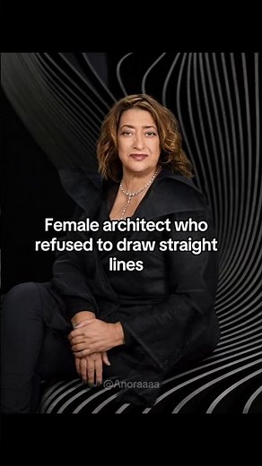 Zaha Hadid: The Architect Who Redefined Architecture Beyond Straight Lines #architecture #architect