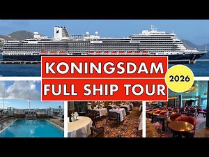 Holland America Line | Koningsdam | Full Ship Tour (2026 - POST REFIT)