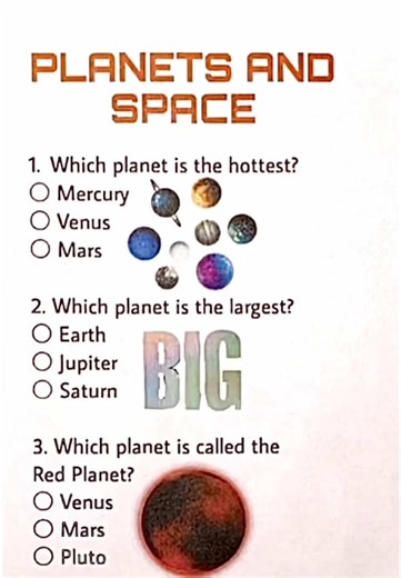 Test Your Knowledge with This Fun Planet Quiz