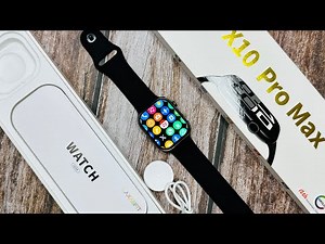 New X10 PRO MAX SmartWatch Series 10 Unboxing!