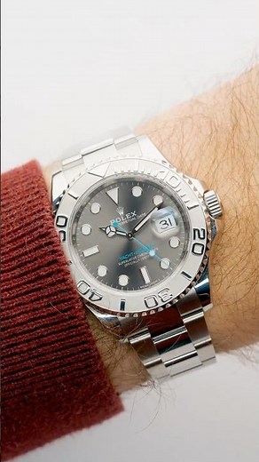 Rolex Yachtmaster Steel Platinum Rhodium Dial Mens Watch 116622 | SwissWatchExpo
