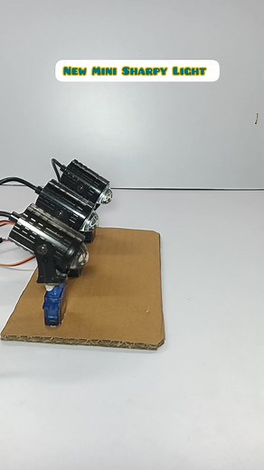 139K views · 1K reactions | Automatic 3 Sharpy light/part 2 #tech #motor #project #youtubeshort | The magic project | Facebook