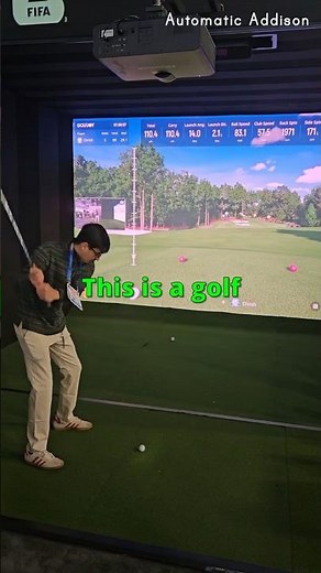 Hisense Golf Simulator With Laser Projector