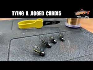 How to tie a Jigged Caddis Pupa