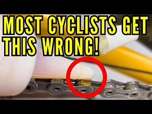 The Secret To Lubricating Your Bike Chain. ￼