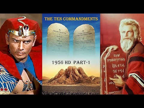 The Ten Commandments (1956) Full HD documentary (Part-1)