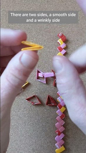 Making the Pieces for a Starburst Wrapper Chain