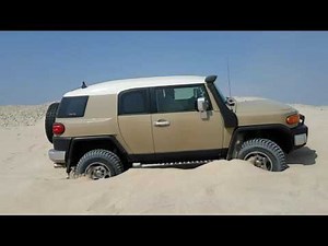 Jan FJ cruiser A trac test 2 تفعيل التراكشن اف جي