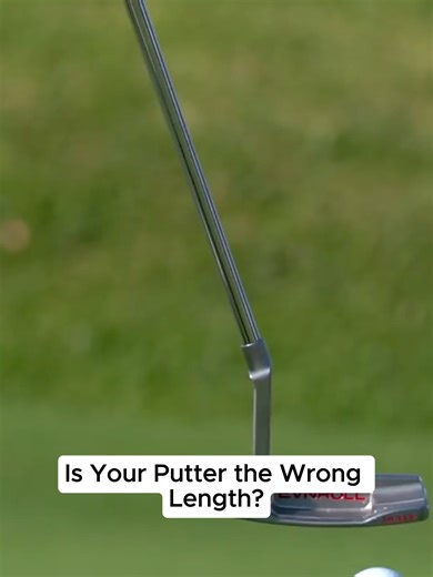 Is Your Putter the Wrong Length #GolfEquipment #PuttingTips #BradFaxon #GolfLesson #PutterLength