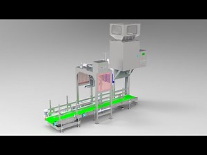 3D design model of sorting and quantitative packaging machine A40