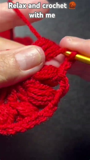 Puff stitch #crochet #beginnersstitch #crochetdesigns #crochetpatterns