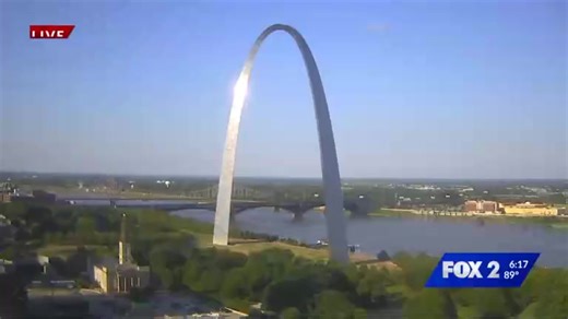 5.3K views · 115 reactions | The Gateway Arch in downtown #stl is one of the most iconic monuments in the world. Visitors take trips all the way to the top of the 630 feet tall structure to peer out the 32 windows. Sixteen face east. Sixteen face west. | Shirley Washington on FOX2 | Facebook