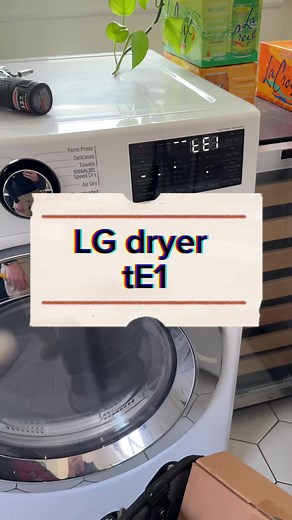 Fixing LG Dryer tE1 Error: Power Control Board Solution