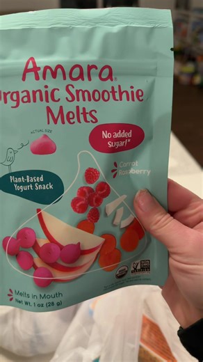 Amara fruit bites at Walmart! 🎉 @AMARA ORGANIC FOODS #fyp #walmart