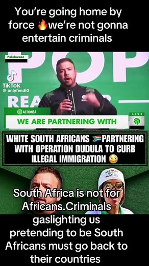 Call for White South Africans to Join Immigration Protests