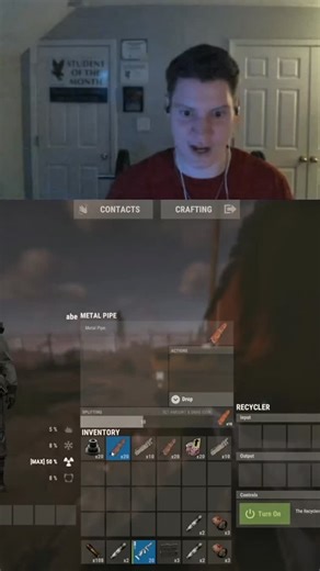 How long does it take to recycle a row of comps in Rust? #rust #comps #recycler #rusttips #rustconsole | Twitch Vincentsmg