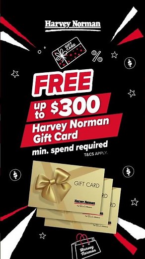 Buy More, Save More! FREE Gift Card up to $300 (with min. spend)