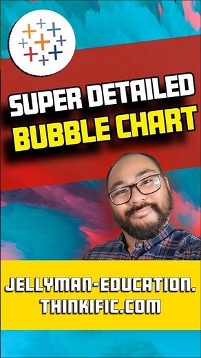 Packed Bubble Chart in Tableau Explained Step-by-Step (Huge Detail)