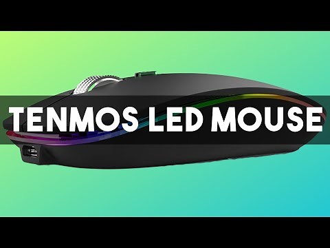 Tenmos LED Wireless Mouse: The Perfect Companion for Productivity